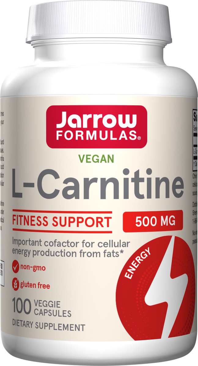 slide 2 of 4, Jarrow L-Carnitine, 100 ct