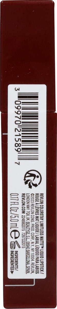 slide 8 of 12, Colorstay Limitless Matte Hype Girl 015 Liquid Lipstick 0.17 fl oz, 0.17 fl oz