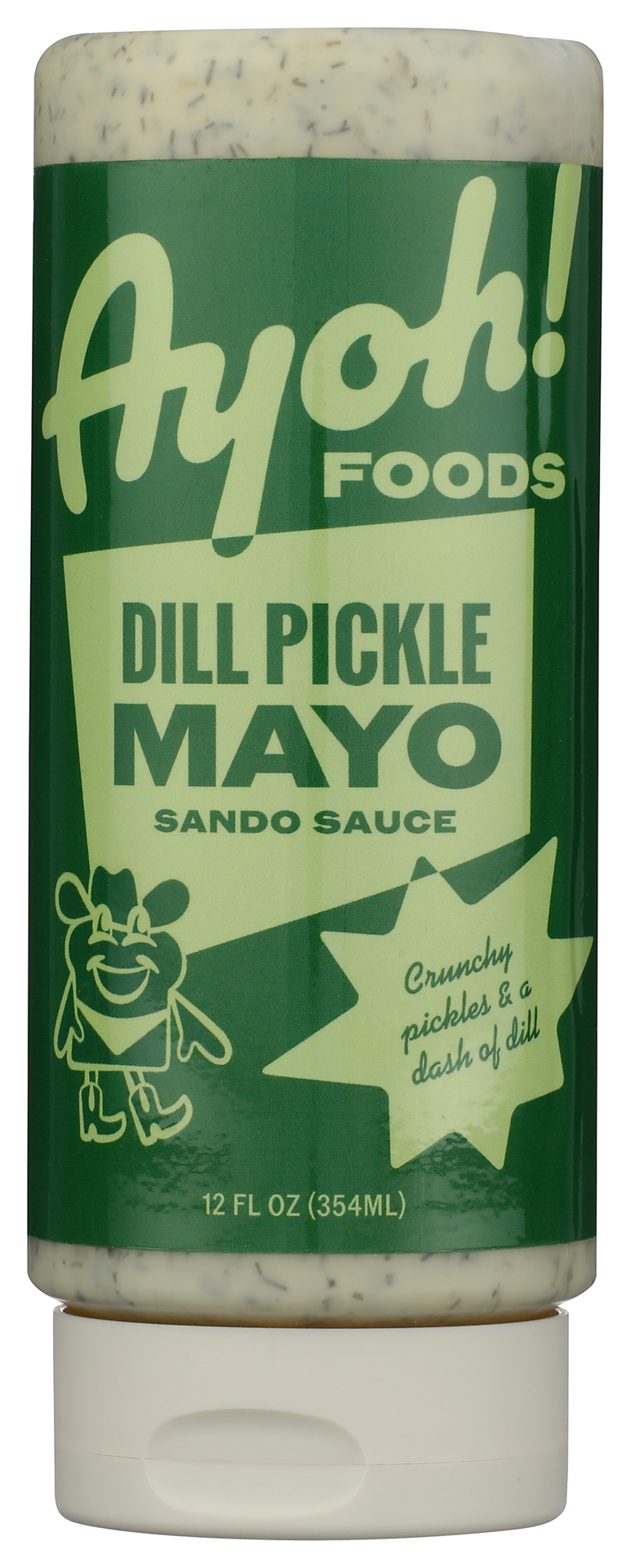 slide 1 of 1, Ayoh Foods Dill Mayo Sando Sauce, 12 oz