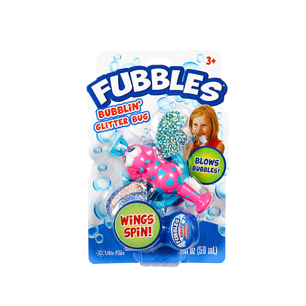 slide 1 of 1, Fubbles Bubblin Glitter Bug, 1 ct