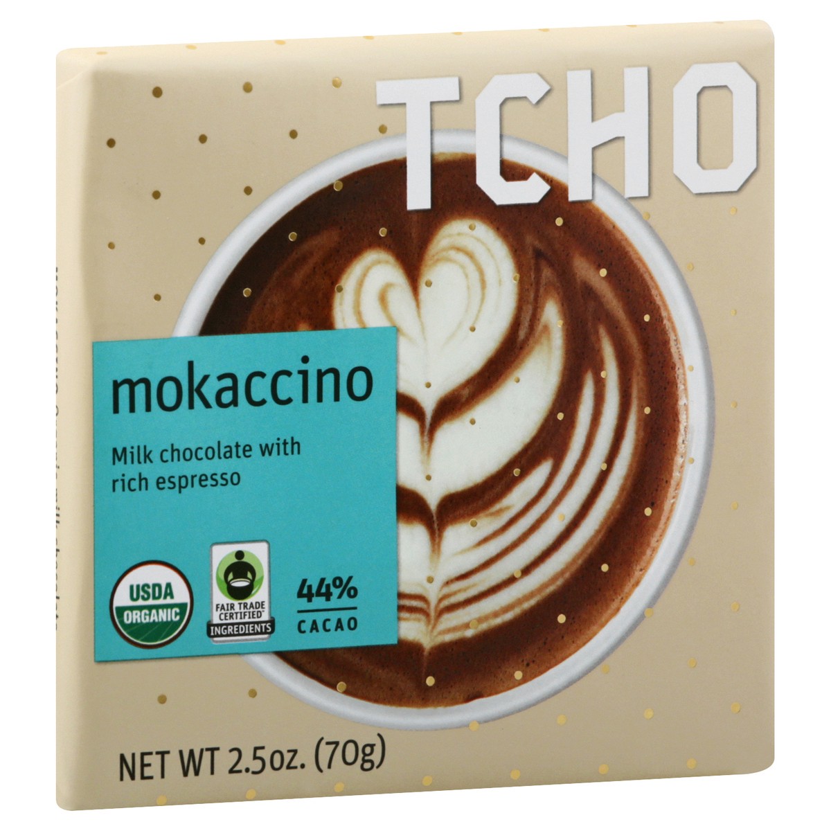 slide 8 of 13, TCHO Mokaccino Milk Chocolate 2.5 oz, 2.5 oz