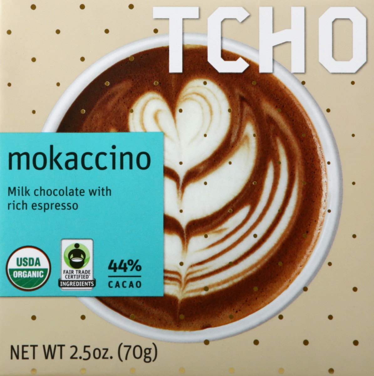 slide 11 of 13, TCHO Mokaccino Milk Chocolate 2.5 oz, 2.5 oz