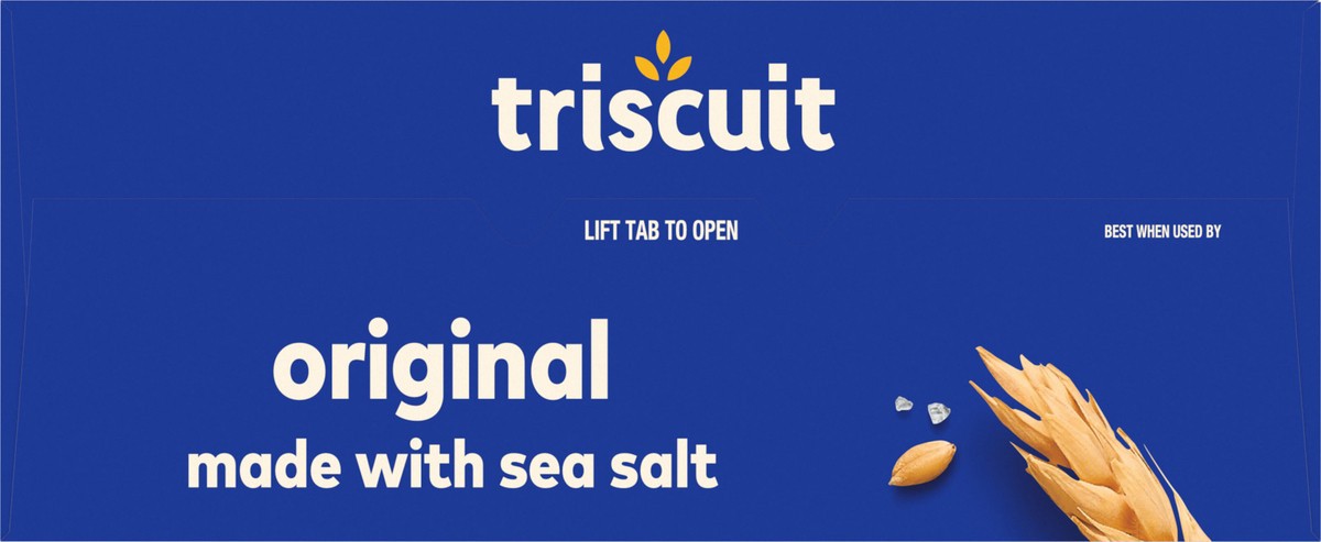 slide 12 of 13, Triscuit Original Whole Grain Wheat Crackers, Vegan Crackers, Party Size, 17 oz, 17 oz