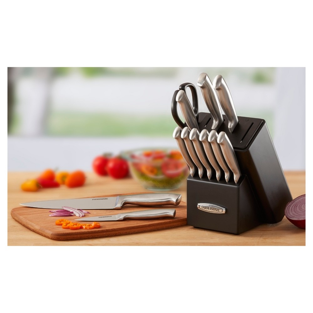 Farberware Self Sharpening Edgekeeper Pro Stainless Steel