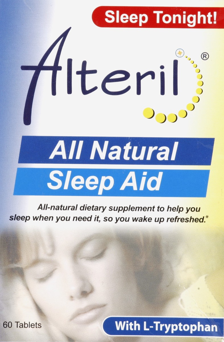 slide 4 of 5, Alteril All Natural Sleep Aid Maximum Strength Tablets, 60 ct