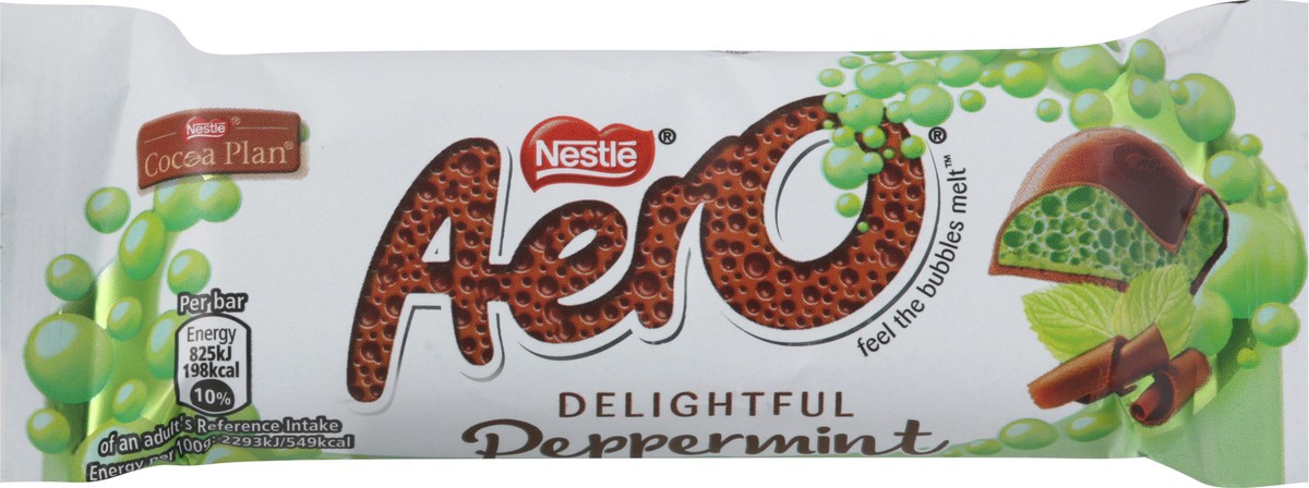 slide 13 of 13, Nestlé Aero Delightful Peppermint Chocolate Bar 1.2 oz, 1.2 oz