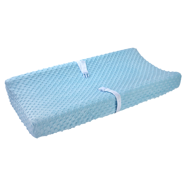 slide 1 of 1, Carter's Solid Changing Pad Cover - Aqua, 1 ct