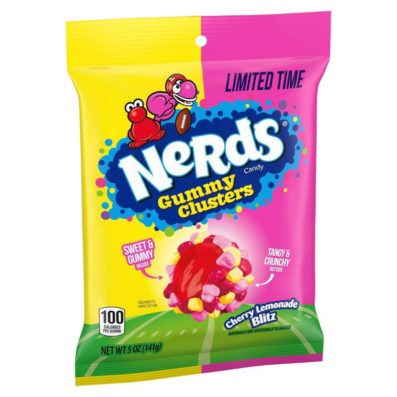 slide 6 of 7, Nerds Cherry Lemonade Gummy Clusters 5 Ounce Peg, 5 oz
