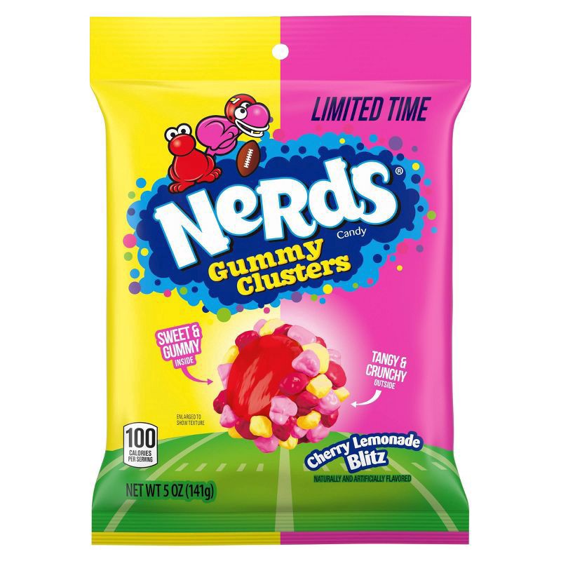 slide 1 of 7, Nerds Cherry Lemonade Gummy Clusters 5 Ounce Peg, 5 oz