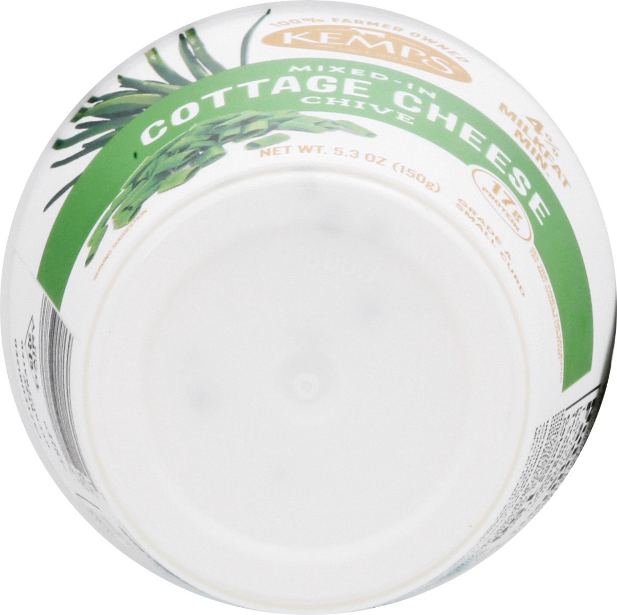slide 8 of 13, Kemps Chive Cottage Cheese, 5.3 oz