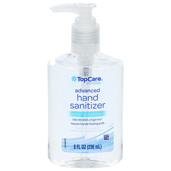 slide 1 of 1, TopCare Everyday Advanced Hand Sanitizer with Vitamin E 8 fl oz, 8 fl oz