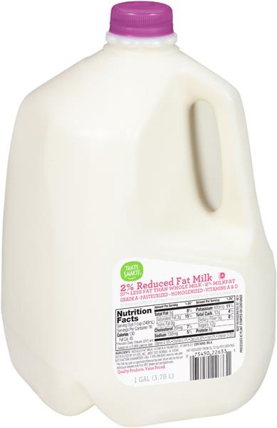 slide 1 of 1, That's Smart! 2% Reduced Fat Milk, 1 gal