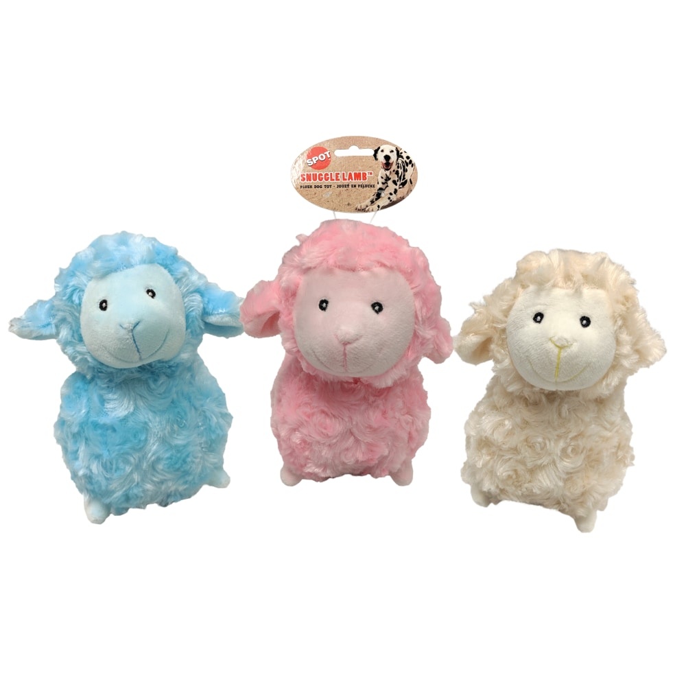 slide 1 of 1, Spot Snuggle Lamb Pastel Bunny Plush Dog Toy - Assorted, 1 ct