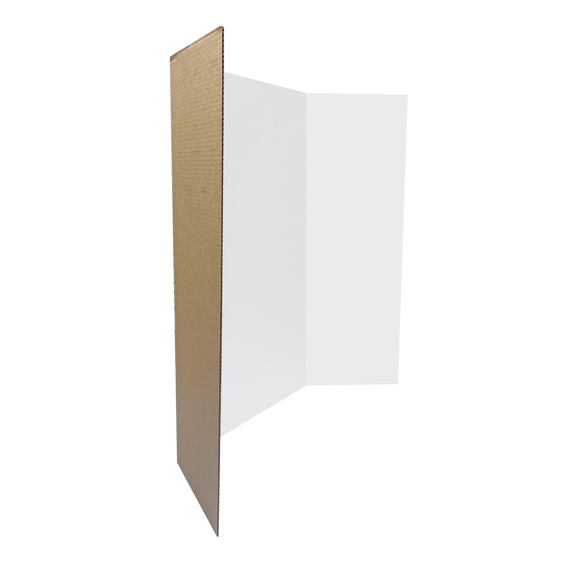 slide 3 of 3, Corrugated Tri-Fold Display Board, 36" X 48", 36 in x 48 in