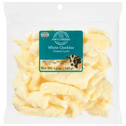 Jim's Cheese White Cheddar Cheese Curds 12 oz