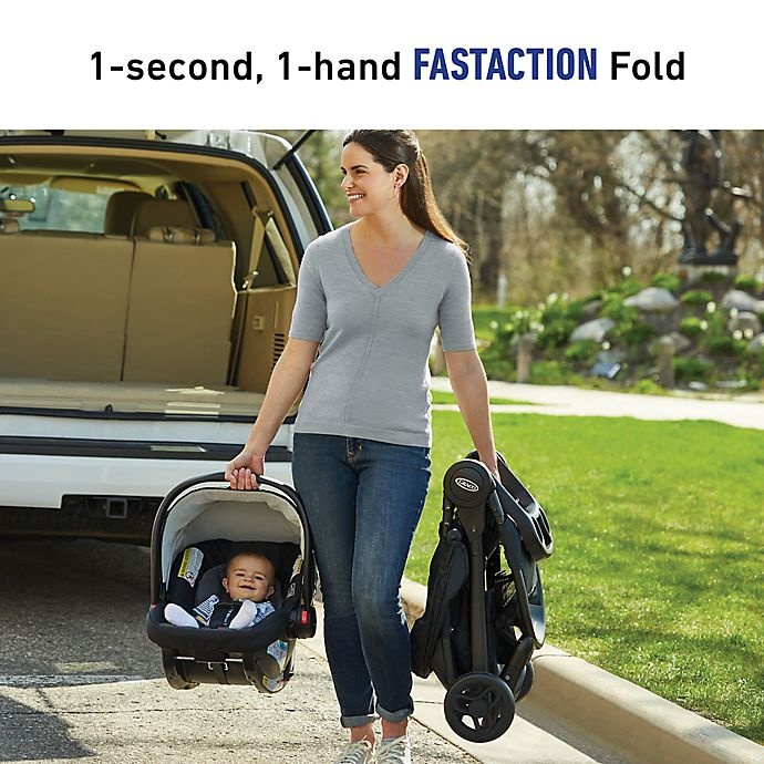 slide 3 of 6, Graco FastAction SE Travel System - Oceana, 1 ct