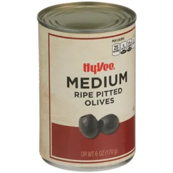 Hy-vee Medium Ripe Pitted Olives