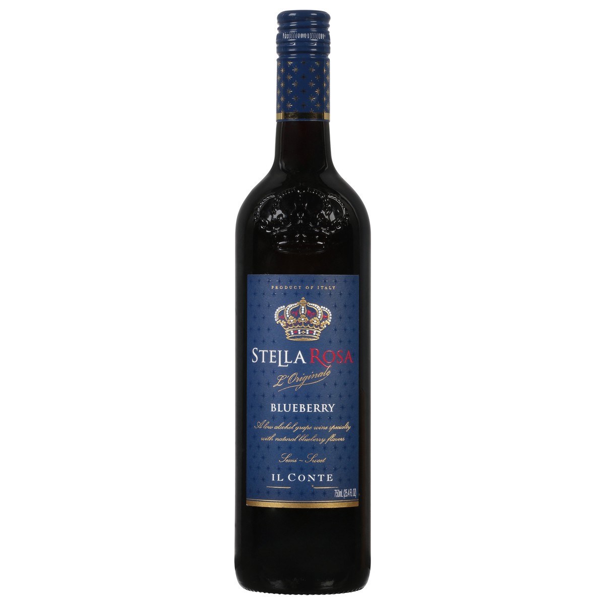 slide 1 of 9, Stella Rosa Blueberry Semi-Sweet Red Wine 750 ml, 750 ml