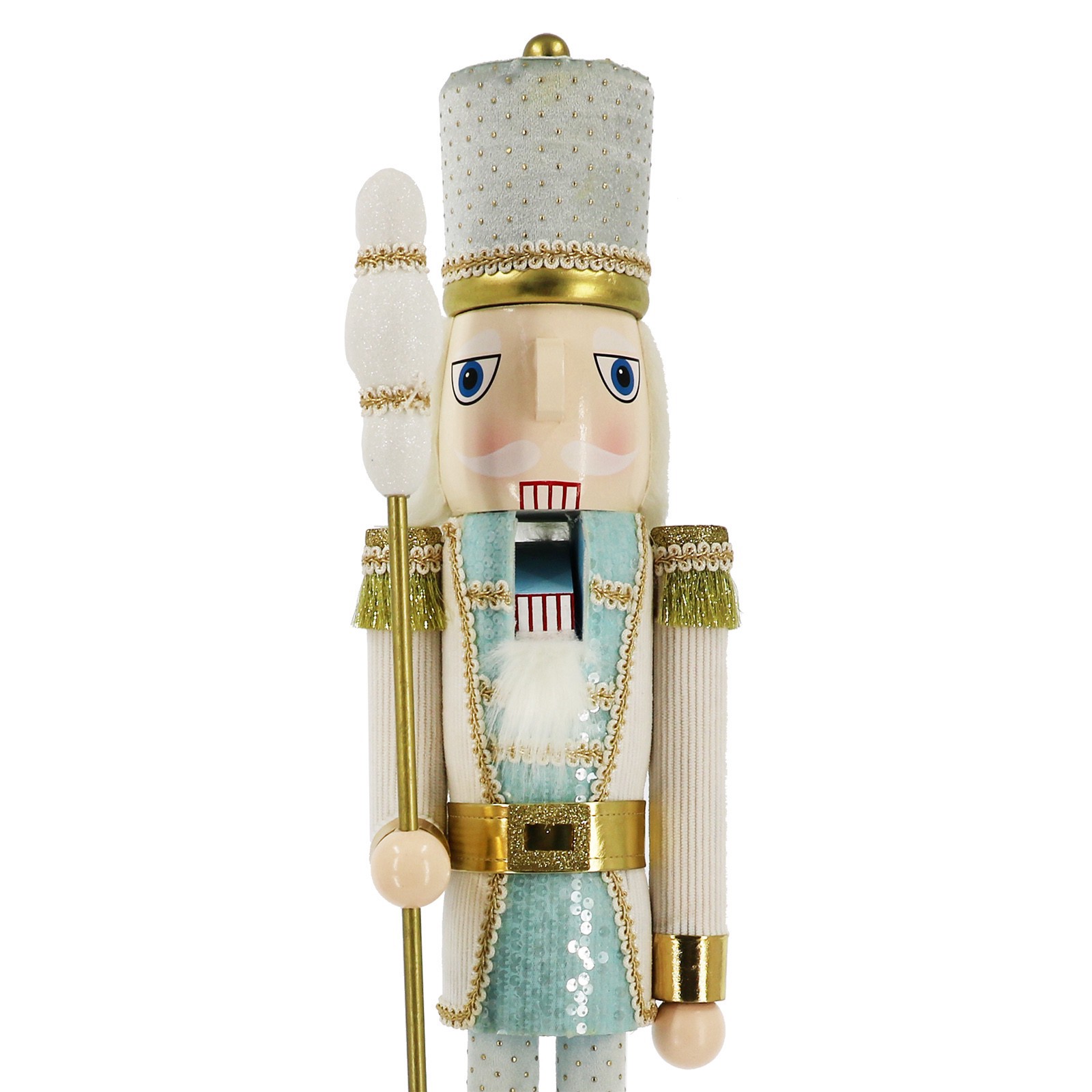slide 5 of 5, 32" Fairytale Nutcracker By By Ashland, 6.37 in x 6.12 in x 32 in