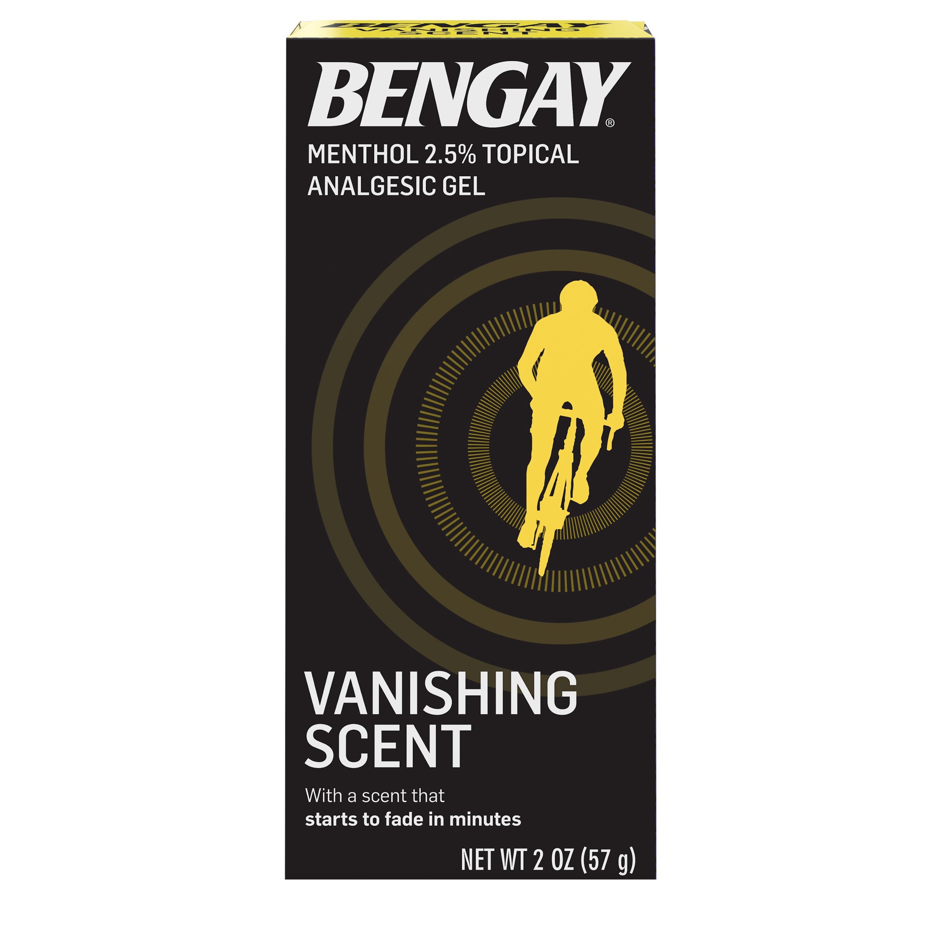 slide 1 of 6, BENGAY Vanishing Scent BENGAY Gel, 2 Oz, 2 oz