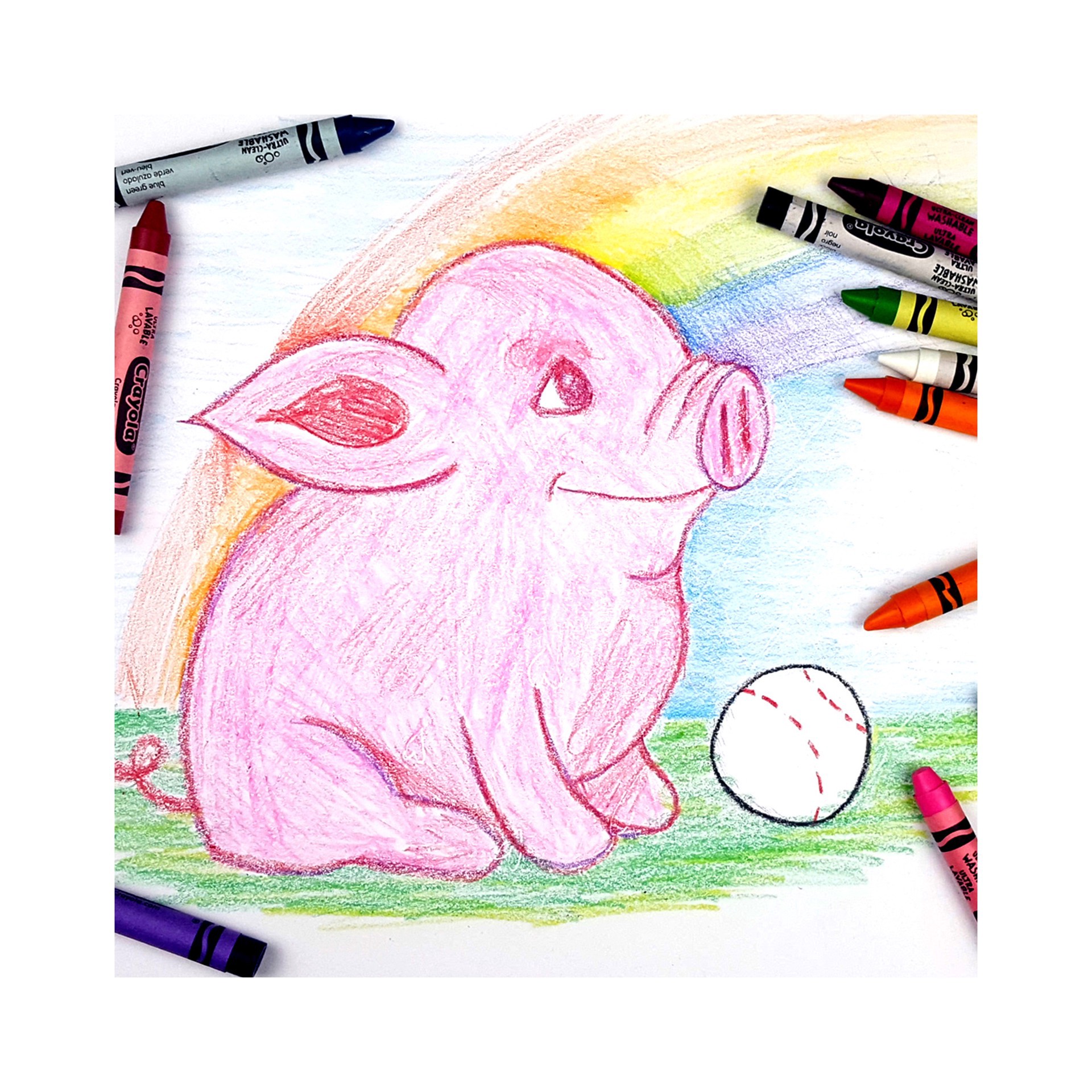 slide 2 of 4, Crayola Ultra-Clean Large Washable Crayons, 16ct., 16 ct