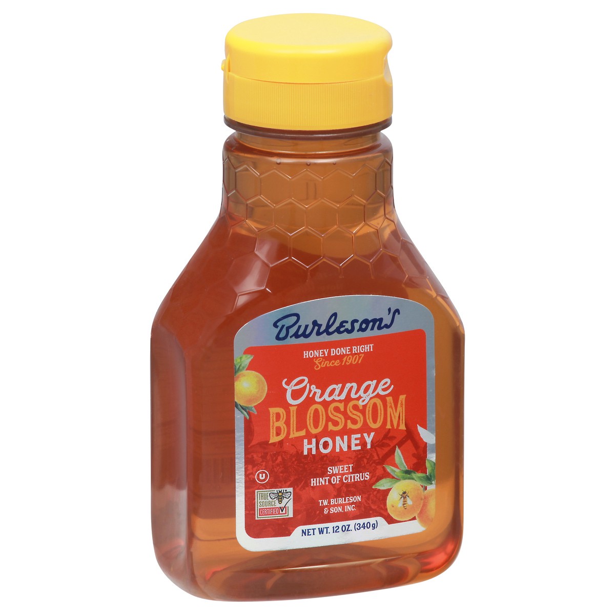 slide 9 of 9, Burleson's Blossom Orange Honey 12 oz, 12 oz