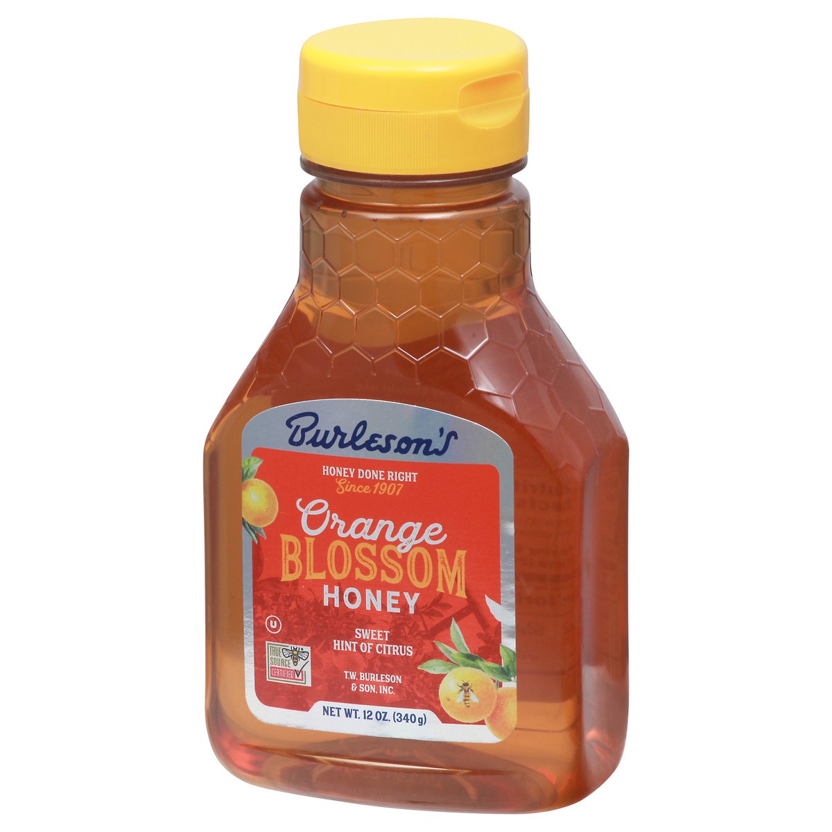slide 7 of 9, Burleson's Blossom Orange Honey 12 oz, 12 oz
