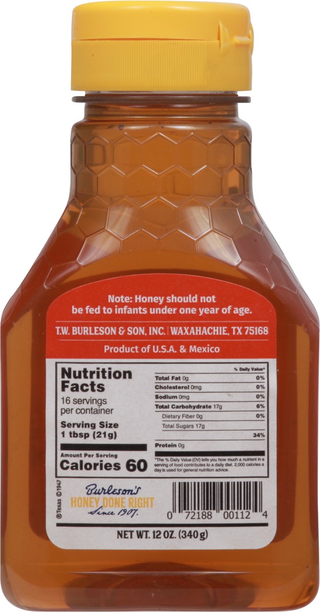 slide 4 of 9, Burleson's Blossom Orange Honey 12 oz, 12 oz