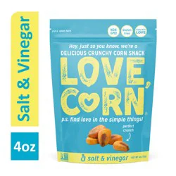 Love Corn Salt & Vinegar Crunchy Corn - 4 oz