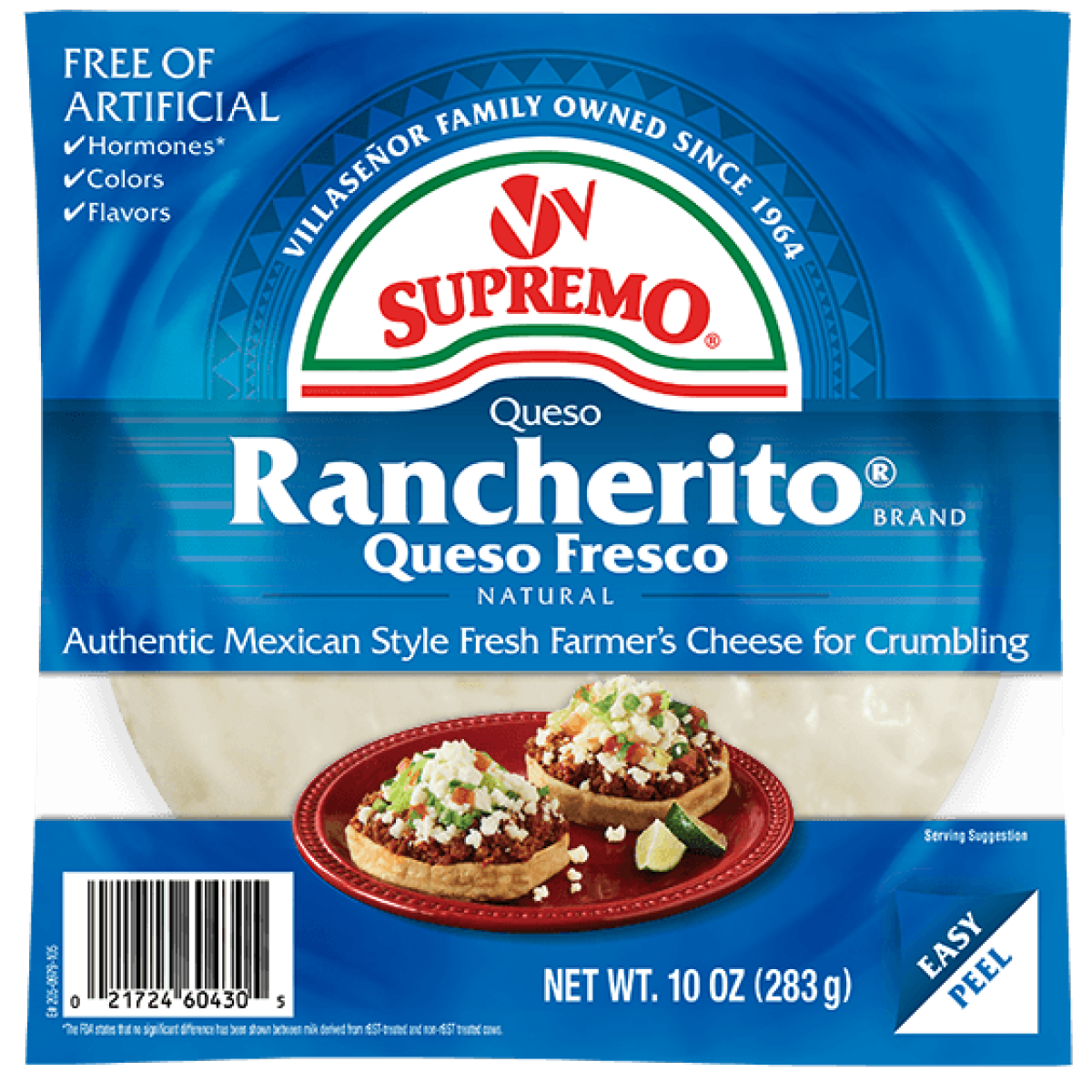 slide 1 of 1, VV Supremo V&V Qso Rancherito - 10 oz, 10 oz