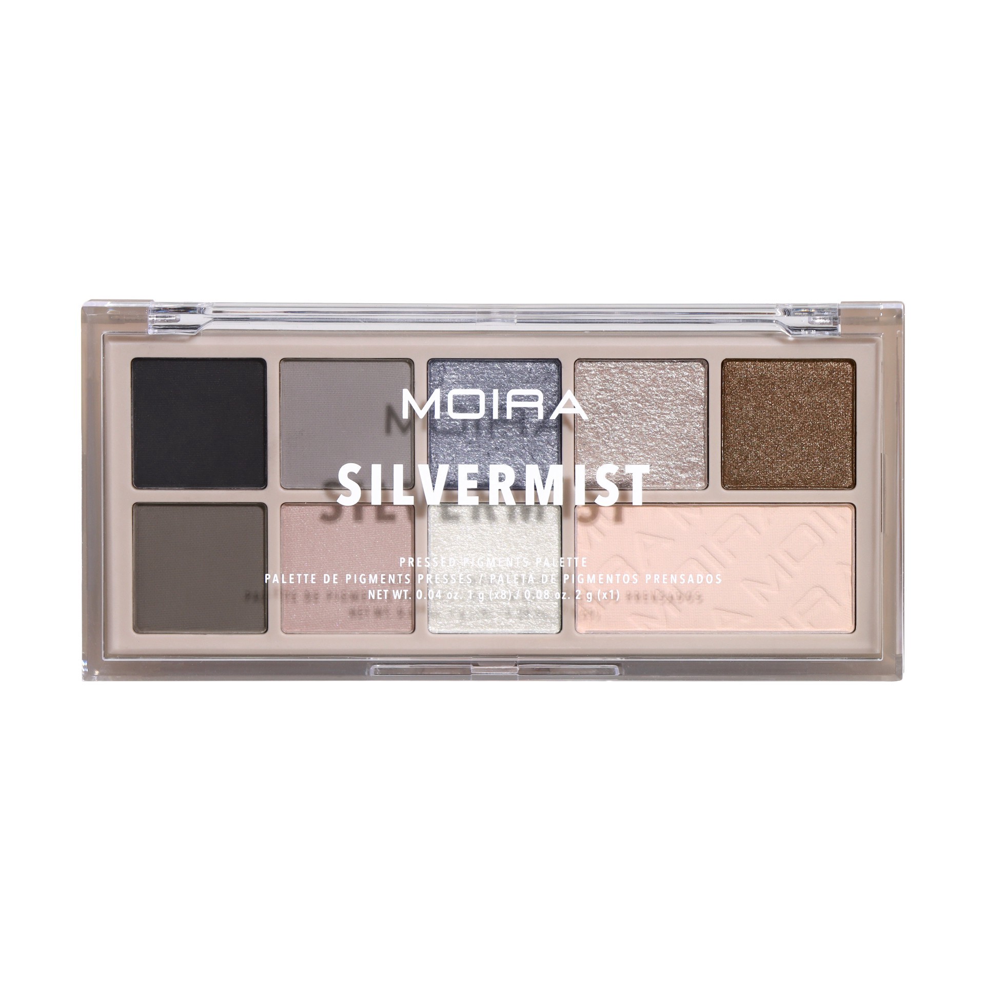 slide 1 of 1, Moira Pressed Pigments Palette - Silvermist, 1 ct