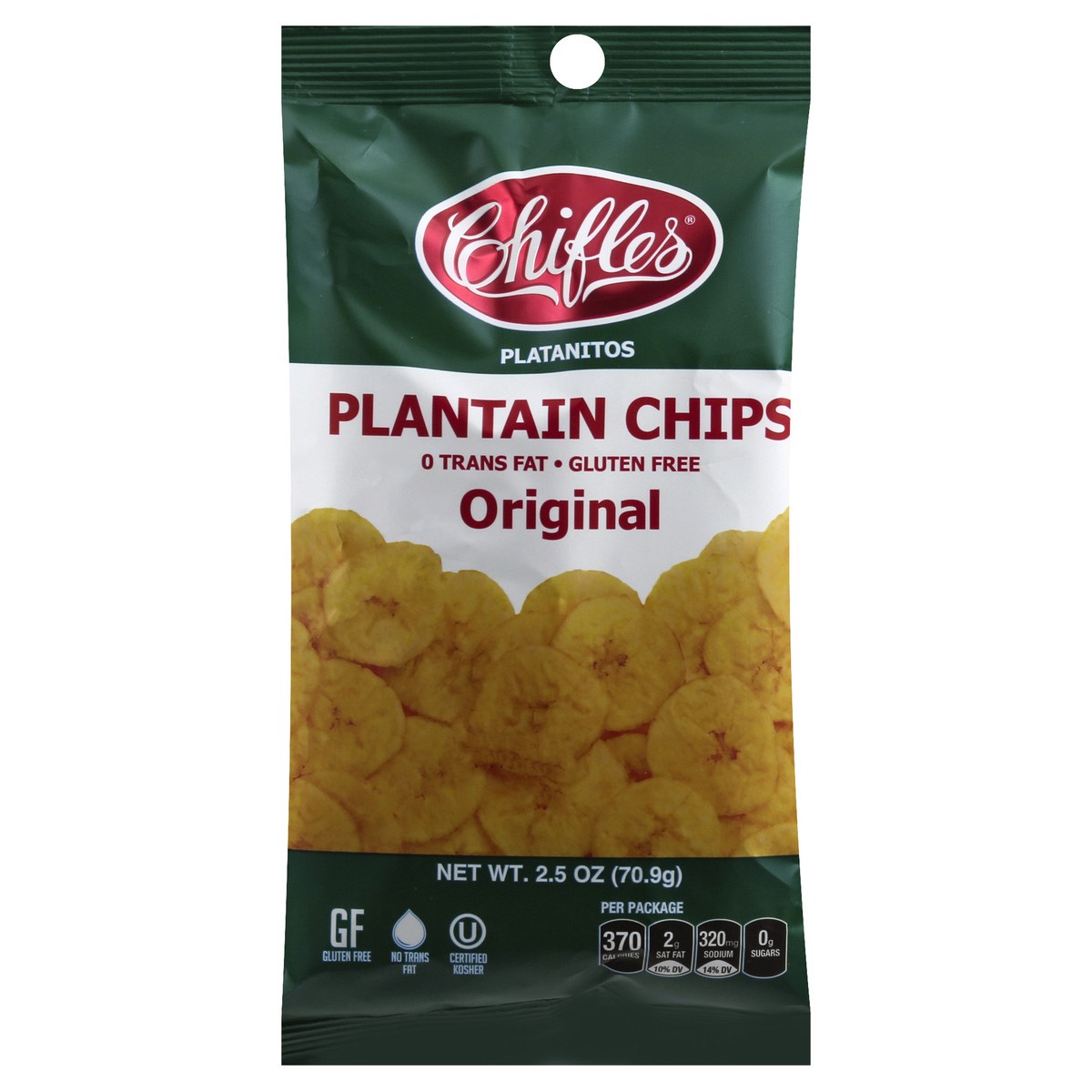 slide 7 of 13, NON BRAND Chifle's Platanitos (Plantain Chips) Original, 2.7 oz