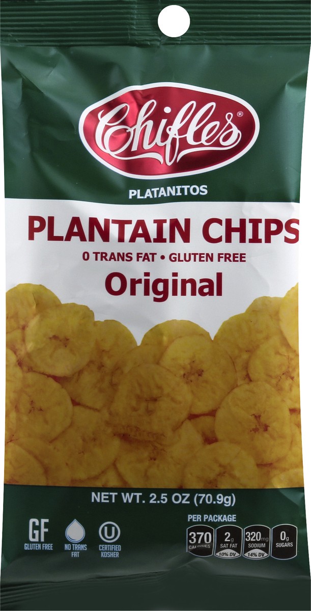 slide 6 of 13, NON BRAND Chifle's Platanitos (Plantain Chips) Original, 2.7 oz