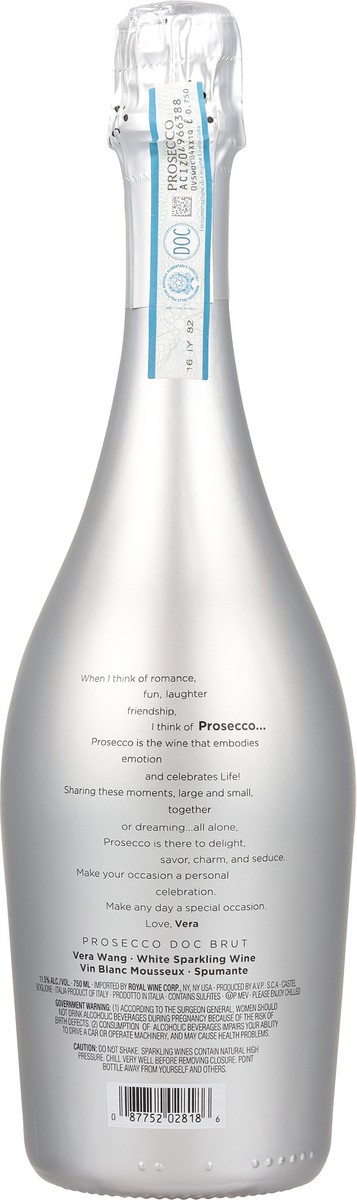 slide 9 of 9, Vera Wang Party DOC Prosecco 750 ml, 750 ml