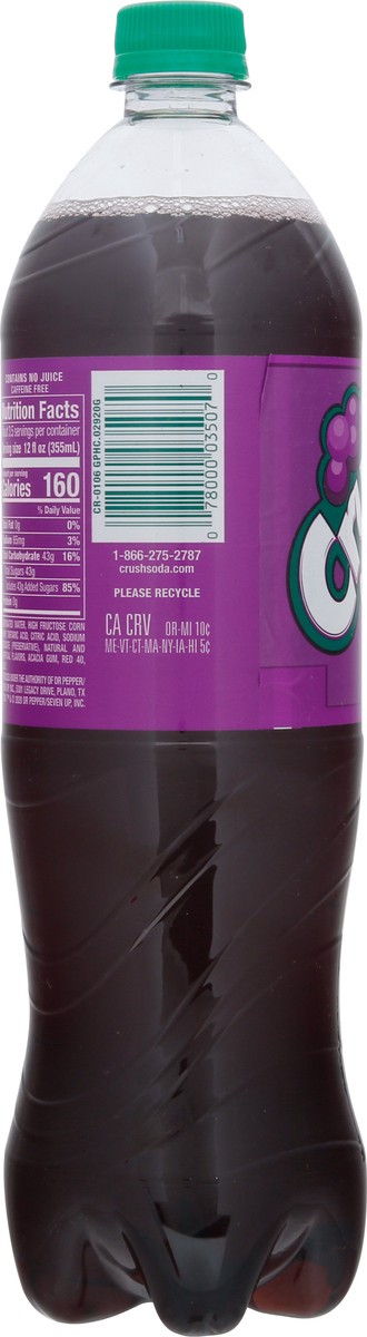 slide 2 of 9, Crush Grape - 1.25 liter, 1.25 liter