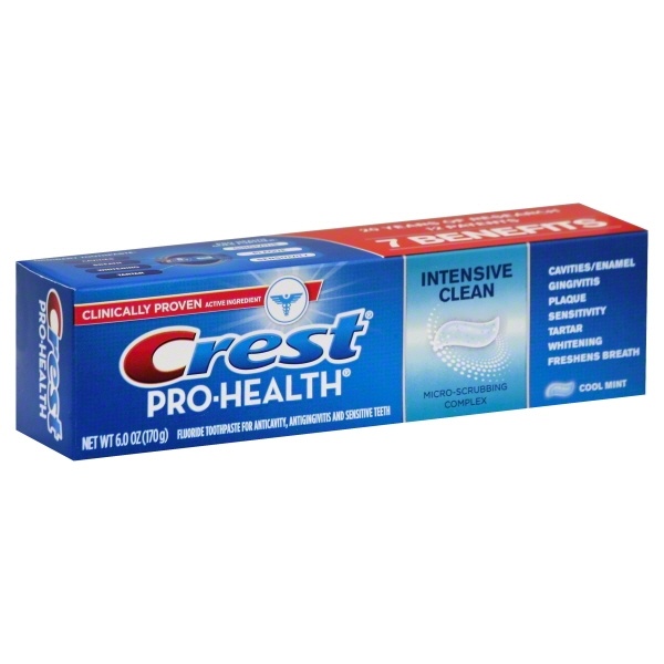 slide 1 of 1, Crest Pro-Health Intensive Clean Cool Mint Toothpaste, 6 oz