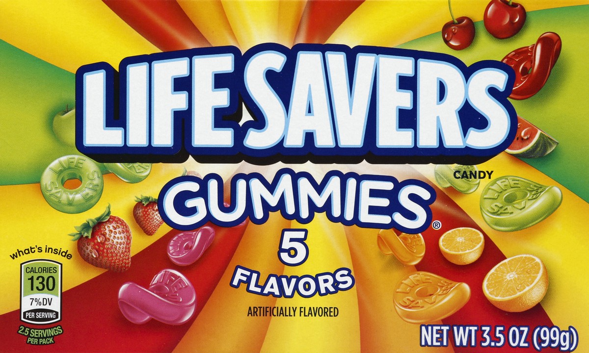 slide 4 of 4, Life Savers Gummies, 3.5 oz