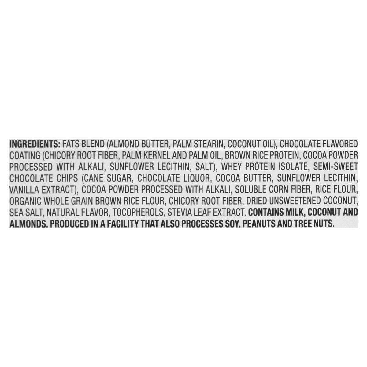 slide 2 of 12, Love Good Fats Coconut Chocolate Chip Protein Bar 1.38 oz, 1.38 oz