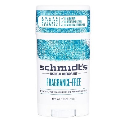 slide 1 of 1, Schmidt's Rose Vanilla Deodorant Stick, 3.25 oz