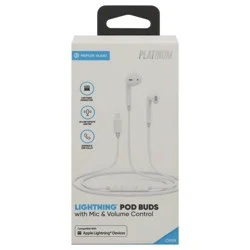 Replay Audio Earbuds W/Mic Black