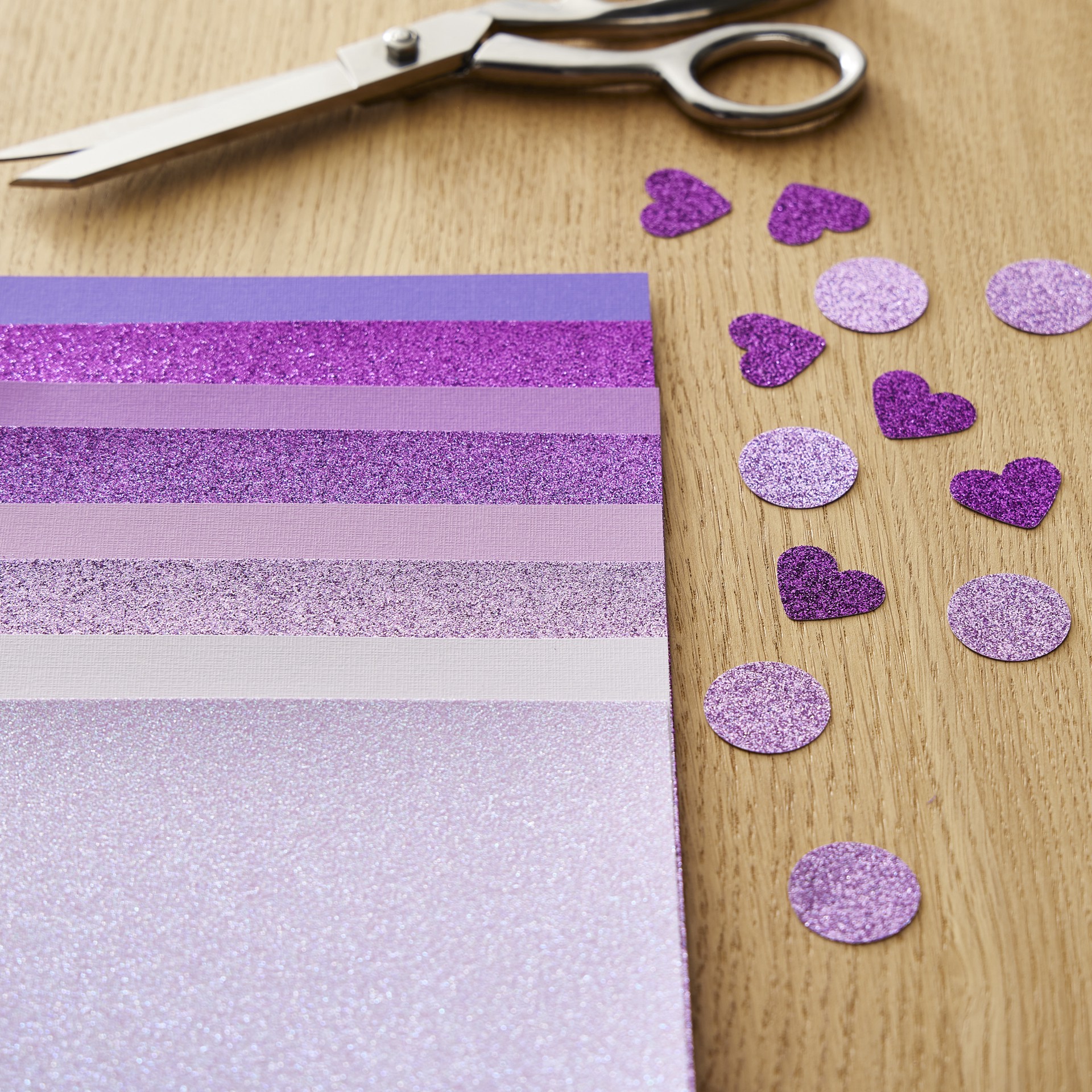 slide 2 of 3, Purple Paper Pad By Recollections, 6" X 6", 6 in x 6 in