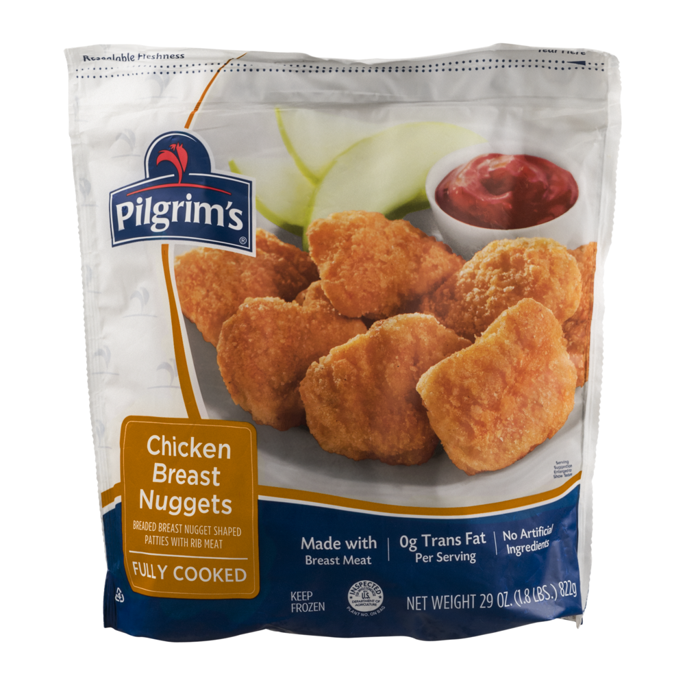 slide 1 of 1, Pilgrim's Chicken Breast Nuggets, 29 oz