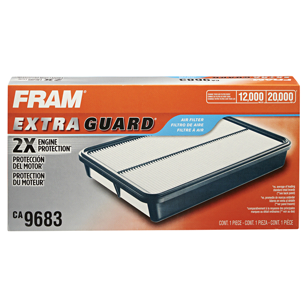 slide 1 of 6, Fram Extra Guard Air Filter CA9683, 1 ct