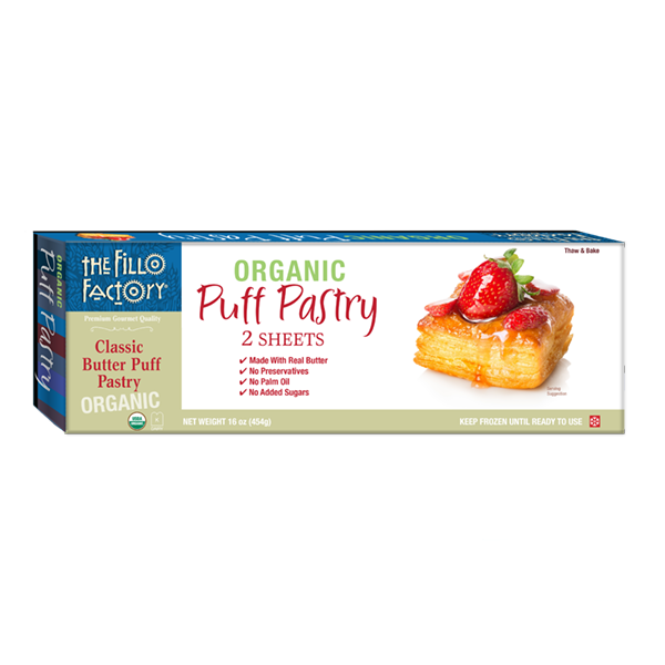 slide 1 of 1, The Fillo Factory Organic Puffed Pastry, 16 oz