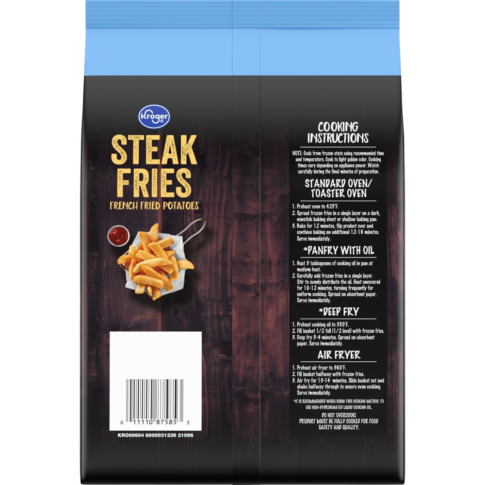 slide 2 of 4, Kroger Steak Fries, 28 oz