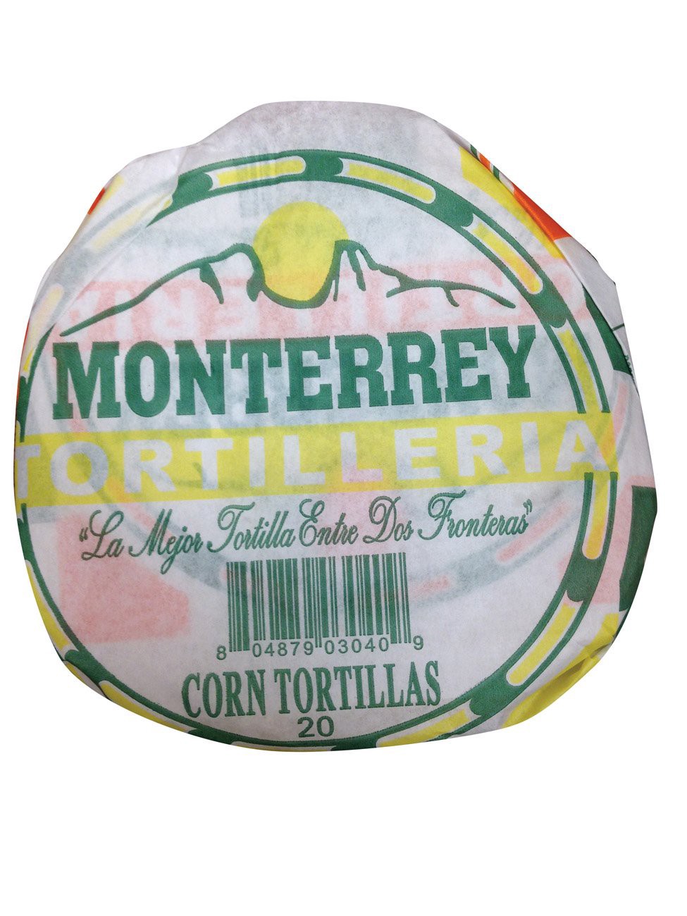 slide 1 of 1, Tortilleria Monterrey Corn Tortillas, 20 ct