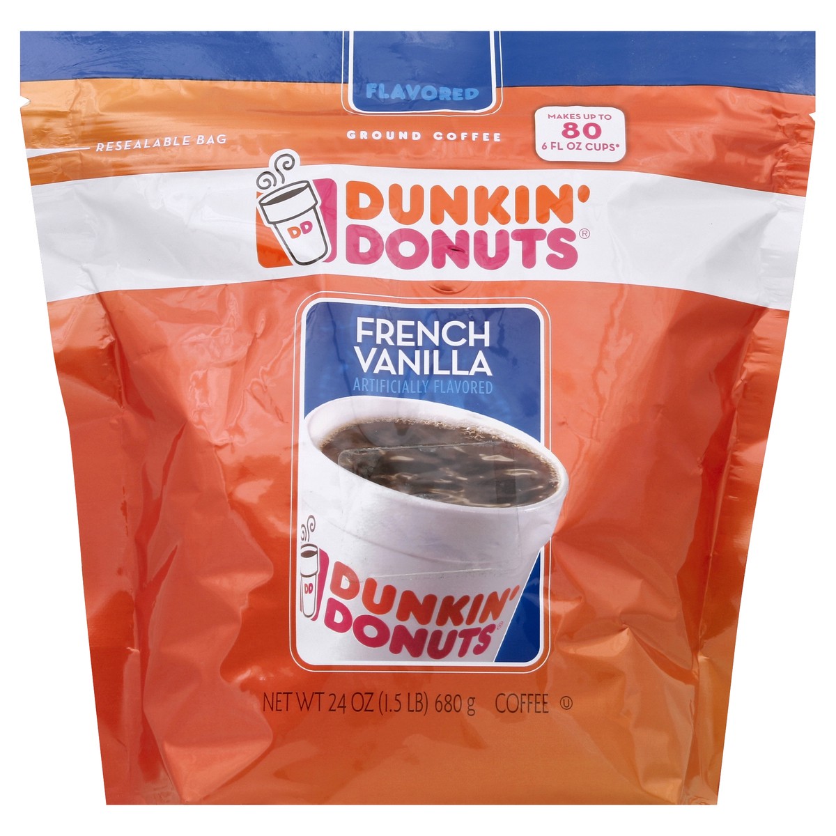 slide 4 of 8, Dunkin' Coffee - 24 oz, 24 oz