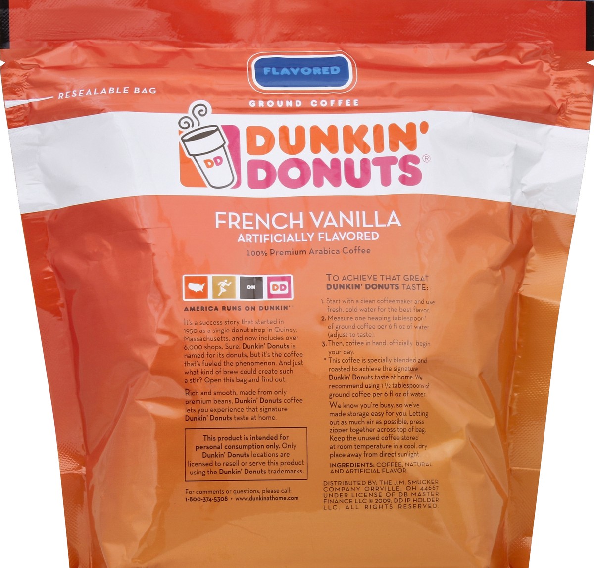 slide 2 of 8, Dunkin' Coffee - 24 oz, 24 oz