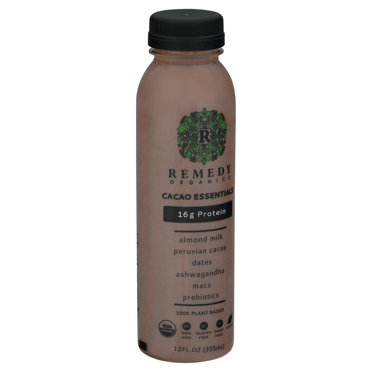 slide 2 of 9, Remedy Organics 100% Plant Based Cocoa Essentials Shake 12 fl oz, 12 fl oz