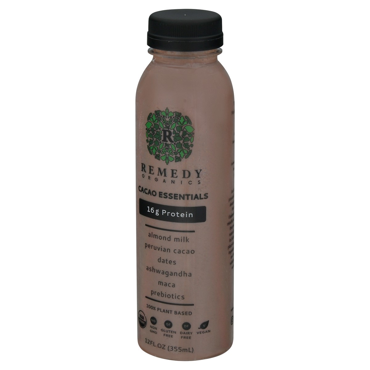 slide 4 of 9, Remedy Organics 100% Plant Based Cocoa Essentials Shake 12 fl oz, 12 fl oz